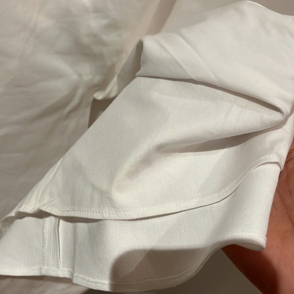 Isabel Marant Stony Off-the-Shoulder Column Dress in White - Picture 9 of 17